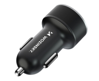 Wozinsky Ładowarka samochodowa USB-C USB-A 36W czarna WDCCAC - 1487887 - zdjęcie 2